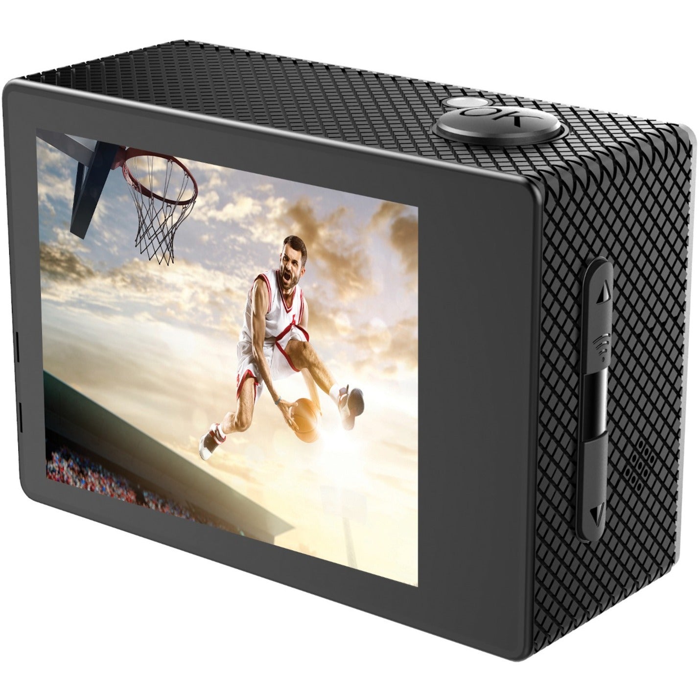 Naxa NDC-409 Waterproof FHD Action Camera, Dust Proof, Water Proof, 2" LCD Screen, HDMI, Wireless LAN