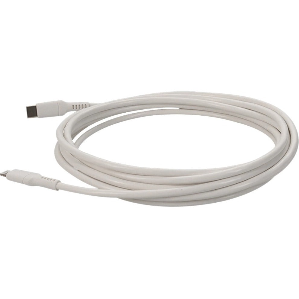 AddOn USBC2LGT2MW 2.0m (6.6ft) USB 3.1 Typ (C) Stecker auf Lightning Stecker Sync- und Ladekabel Weiß
