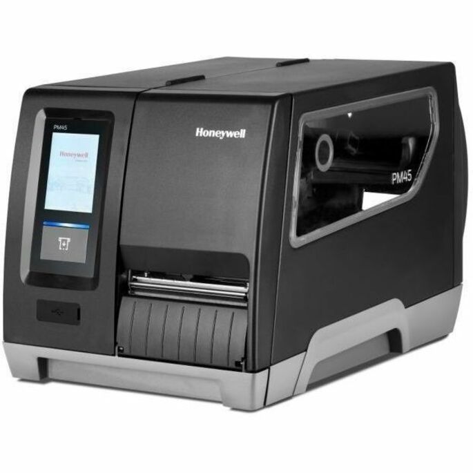 Honeywell PM45CA1000030200 PM45C Thermal Transfer Printer, Monochrome Label Print, Ethernet, USB, Serial, Bluetooth