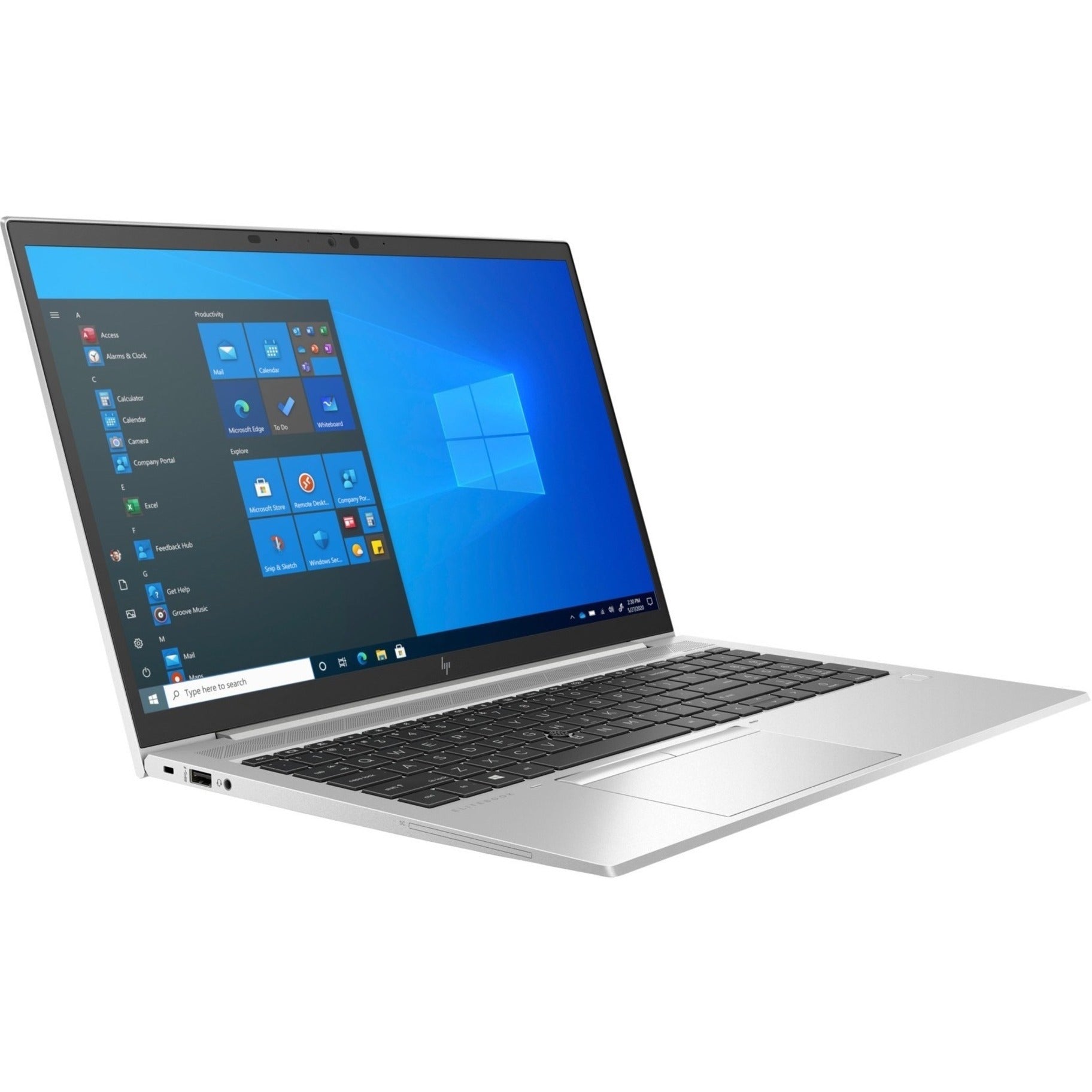 HP EliteBook 850 G8 15.6" Notebook, Intel Core i5 11th Gen, 16GB RAM, 256GB SSD, Windows 10 Pro