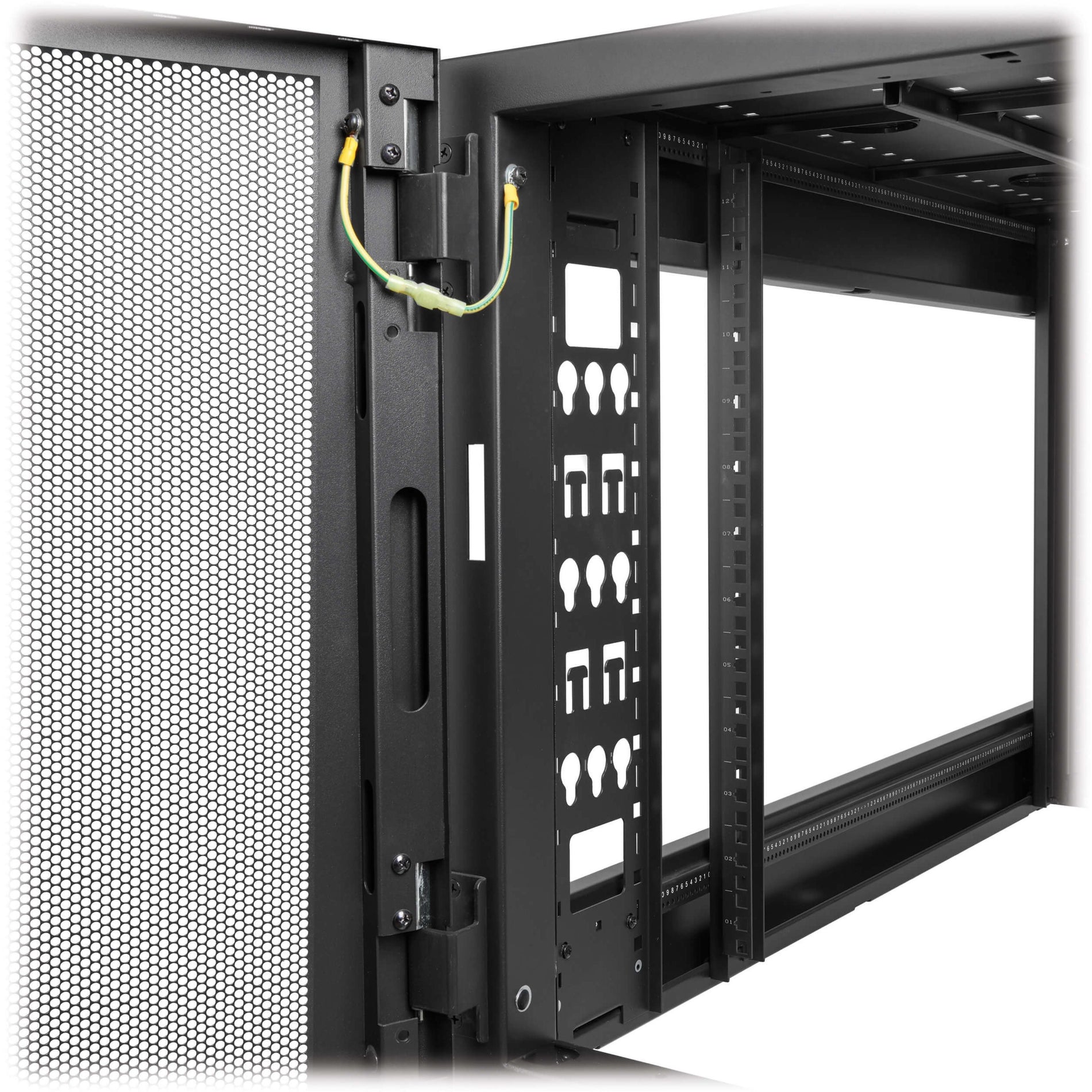Tripp Lite SRTH12UB Vertical Extension Top Hat for Server Racks, 12U Depth Doors