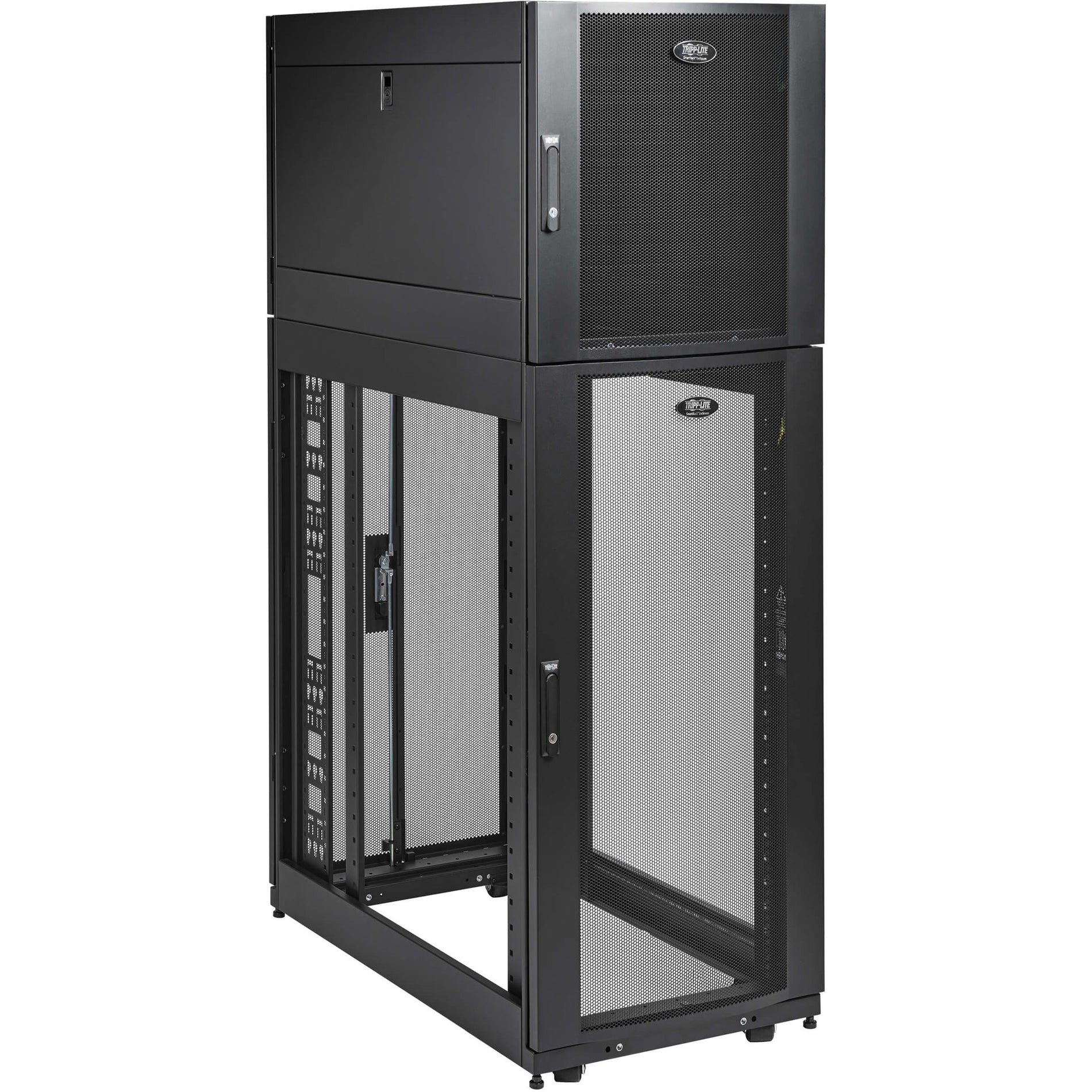 Tripp Lite SRTH12UB Vertikale Erweiterungshutze für Serverschränke 12U Tiefe Türen