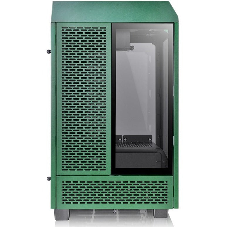Thermaltake CA-1R3-00SCWN-00 The Tower 100 Racing Green Mini Chassis, Compact Gaming Computer Case with 2.5" Bays, 3-Year Warranty