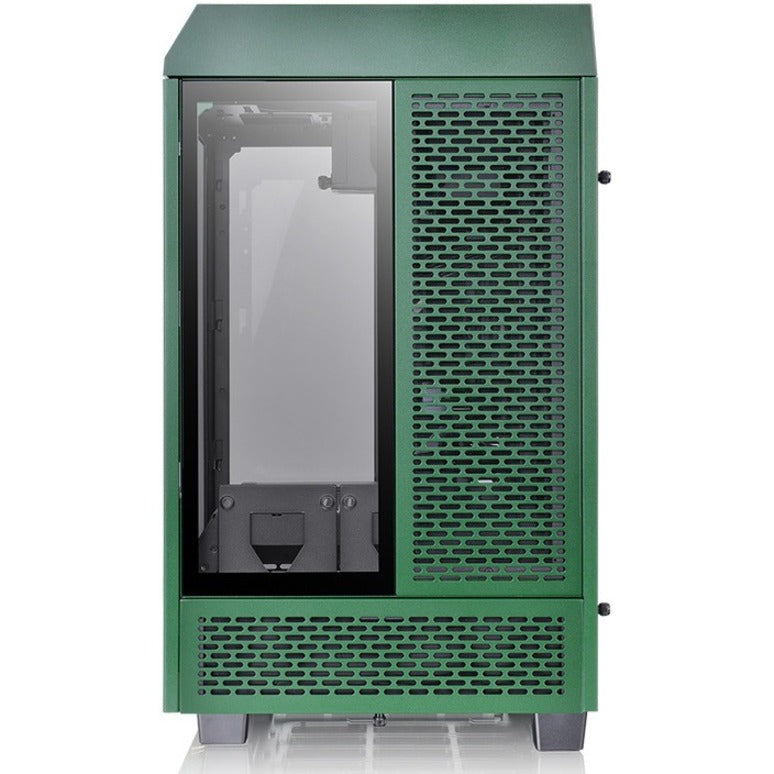 Thermaltake CA-1R3-00SCWN-00 The Tower 100 Racing Green Mini Chassis, Compact Gaming Computer Case with 2.5" Bays, 3-Year Warranty