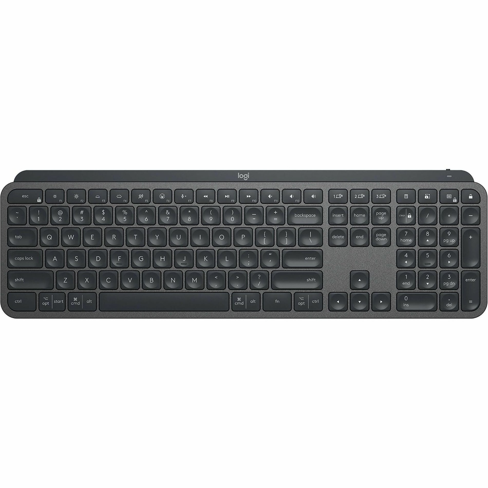 Logitech 920-010116 MX Keys for Business Keyboard, Wireless Bluetooth, Backlit, Multi-Device Support