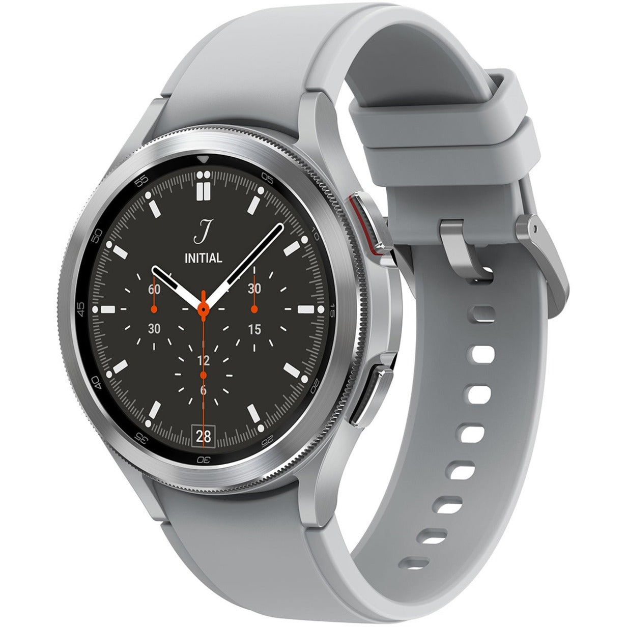 Samsung SM-R890NZSAXAA Galaxy Watch4 Classic, 46mm, Silver, Bluetooth Smart Watch