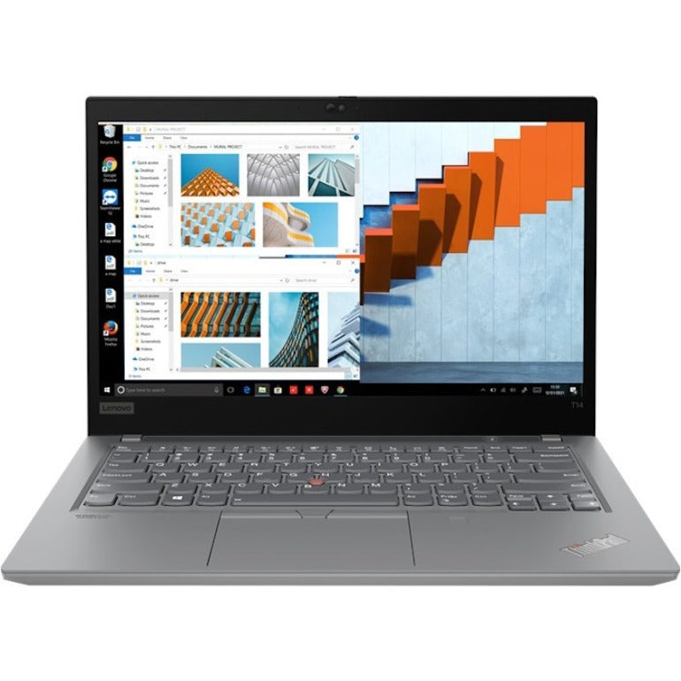 Lenovo 20XK0061US ThinkPad T14 Gen 2 (AMD) Notebook, Ryzen 5 PRO, 8GB RAM, 256GB SSD, Windows 10 Pro