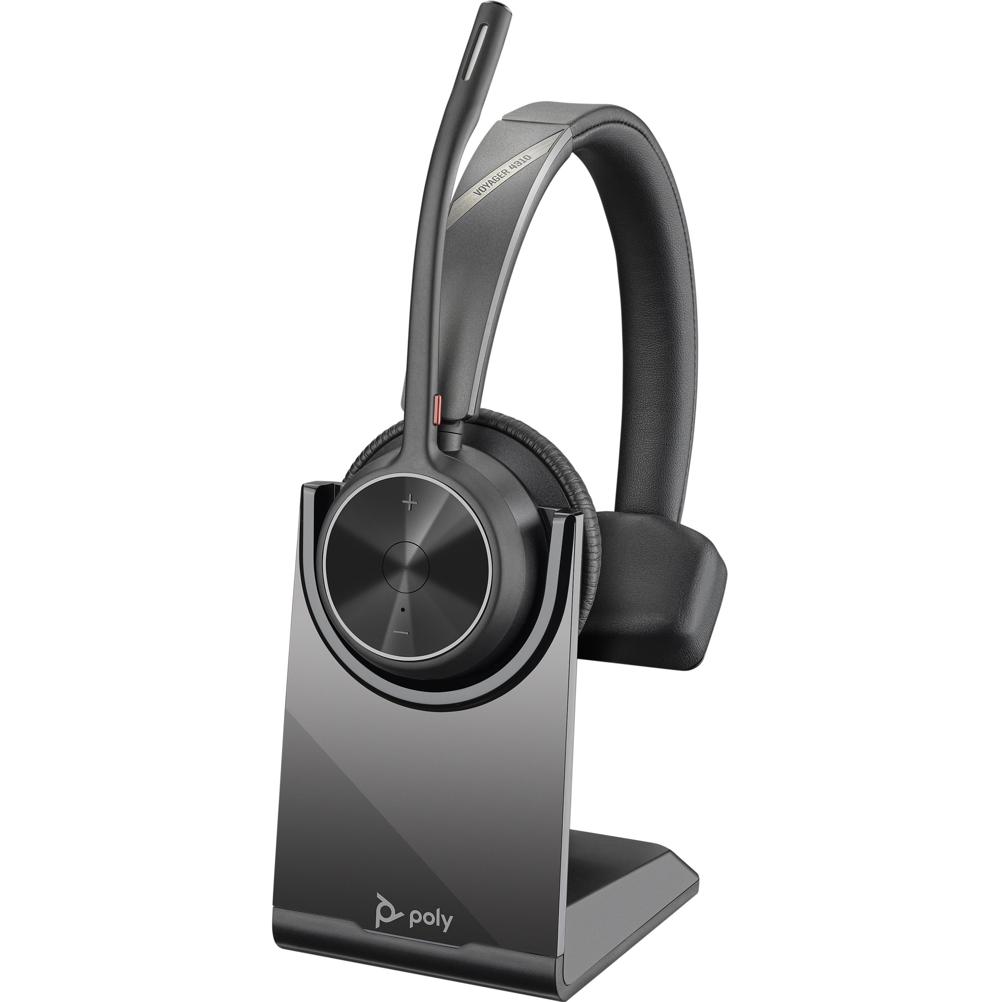 Poly 218474-01 Voyager 4310 UC Wireless Headset with Charge Stand, USB-C