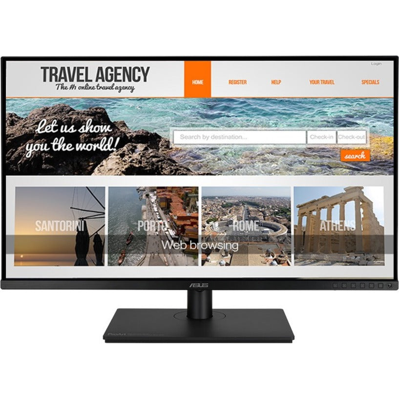 ASUS ProArt monitor showing web content display capabilities-alternate-image13