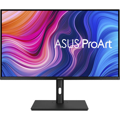 Side angle view of ASUS ProArt monitor showing stand adjustability-alternate-image2