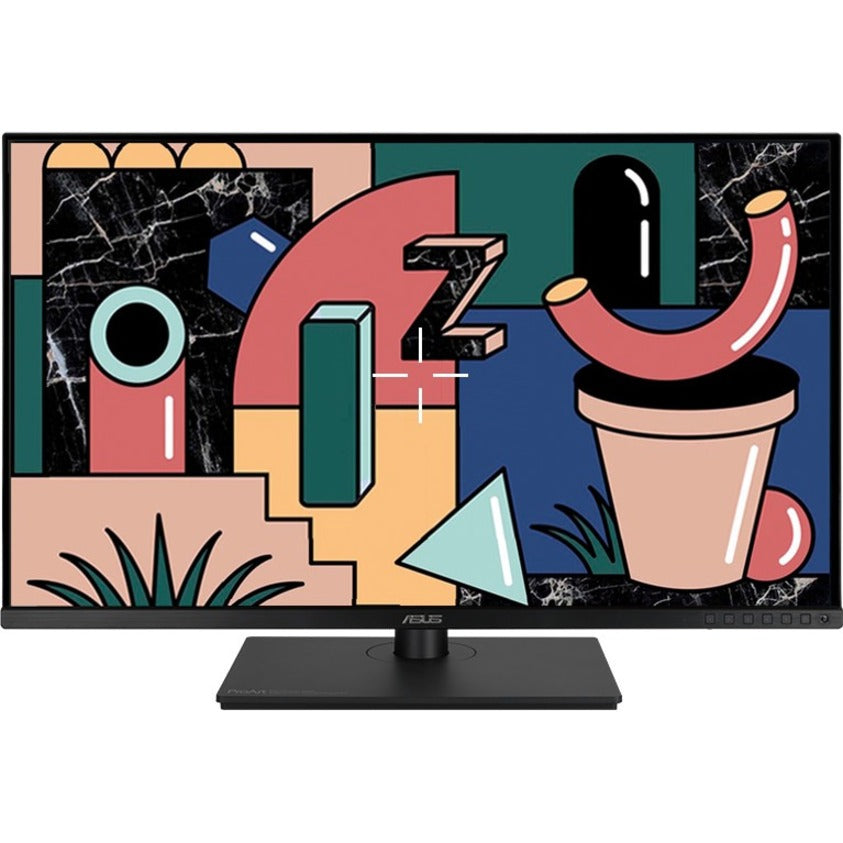 ASUS ProArt monitor showing detailed graphic design work-alternate-image11