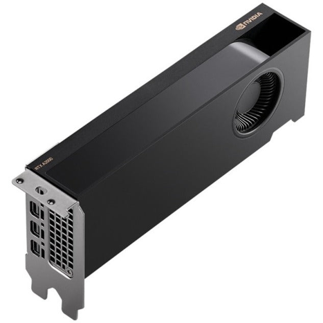 PNY VCNRTXA2000-PB Nvidia RTX A2000 Graphic Card, 6 GB GDDR6, Low-profile