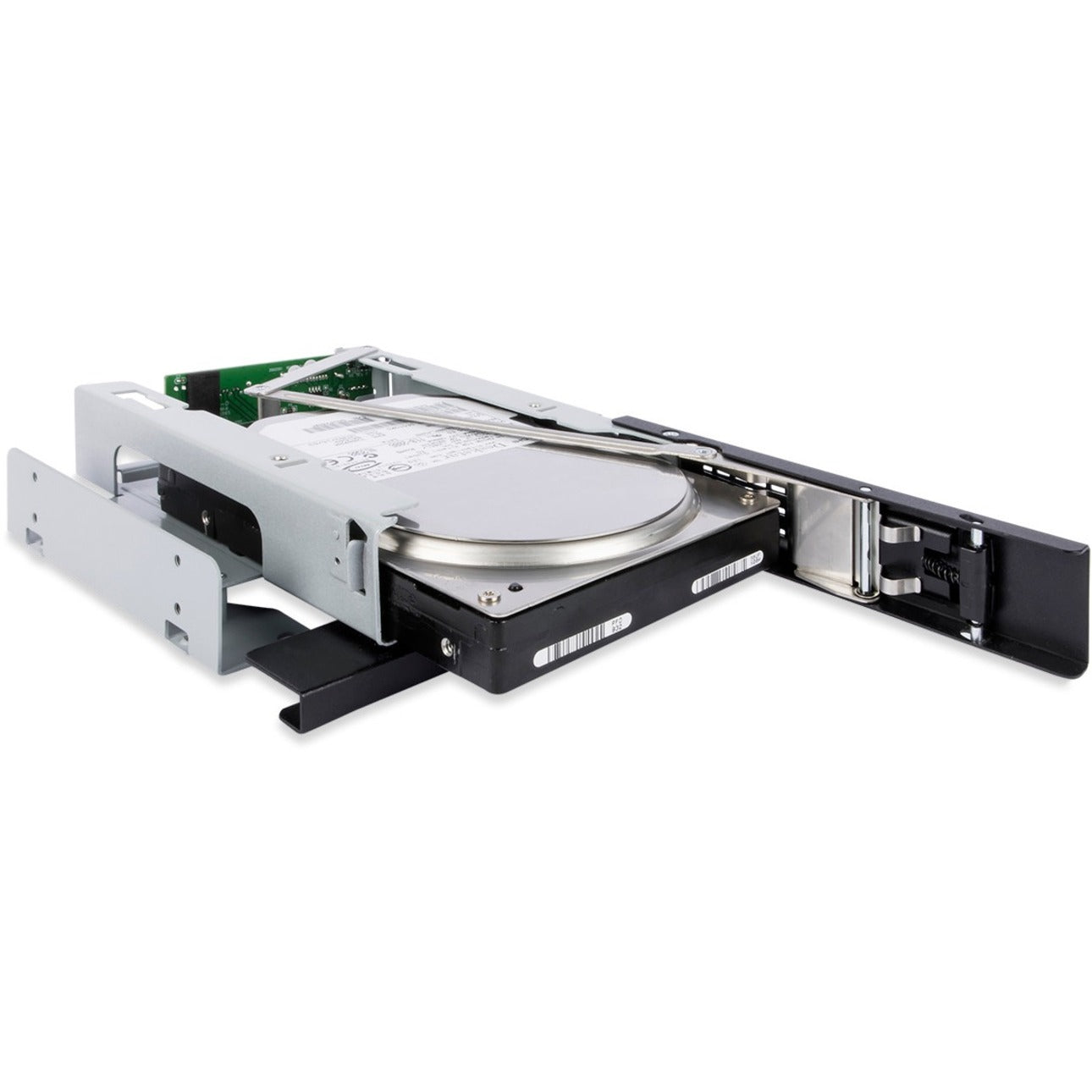 Icy Dock MB171SP-1B TurboSwap Tray-less 3.5" SAS/SATA HDD Mobile Rack Enclosure for 5.25" Bay, Hot Swappable, Black
