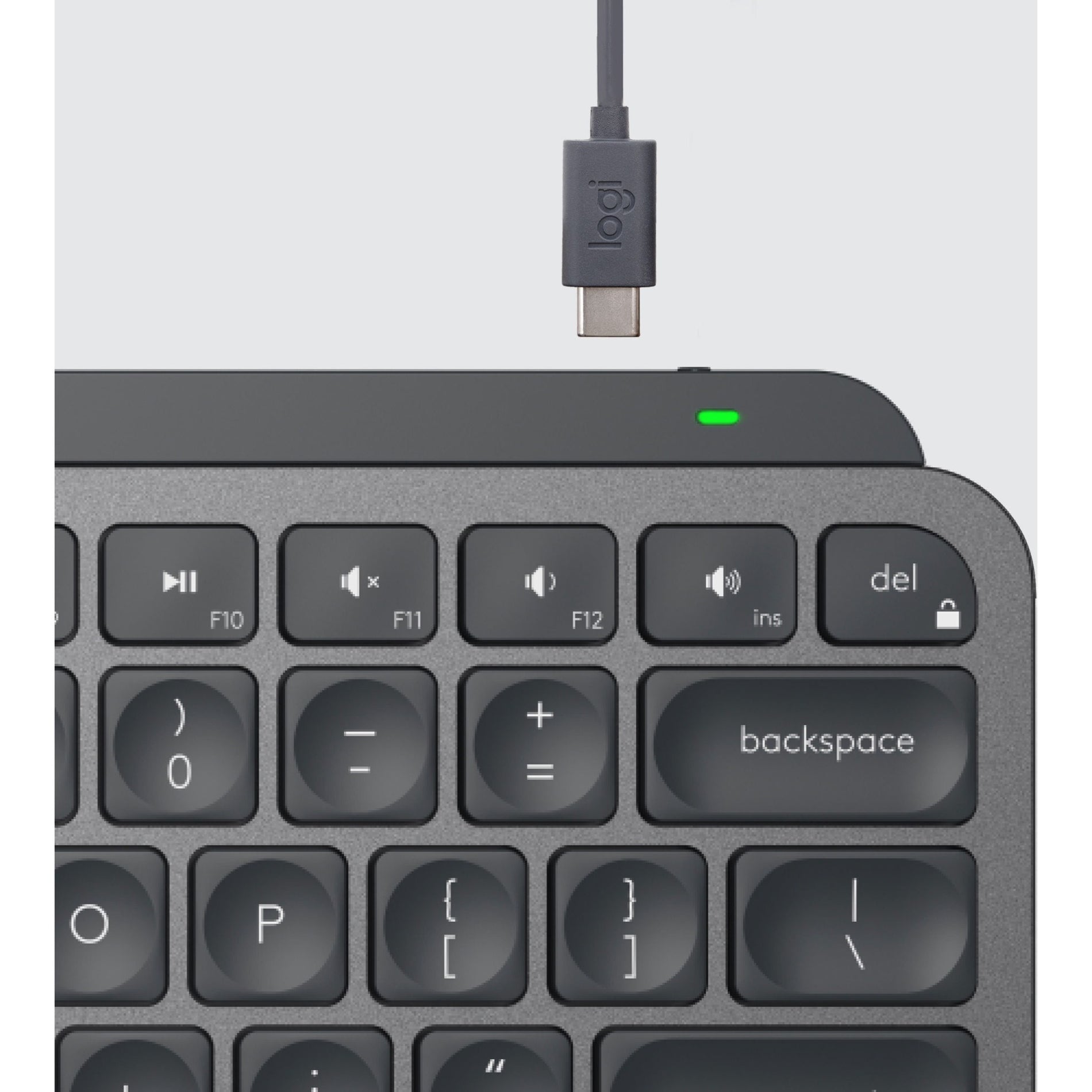 Logitech MX Keys Mini Wireless Keyboard & Logi Bolt USB Receiver