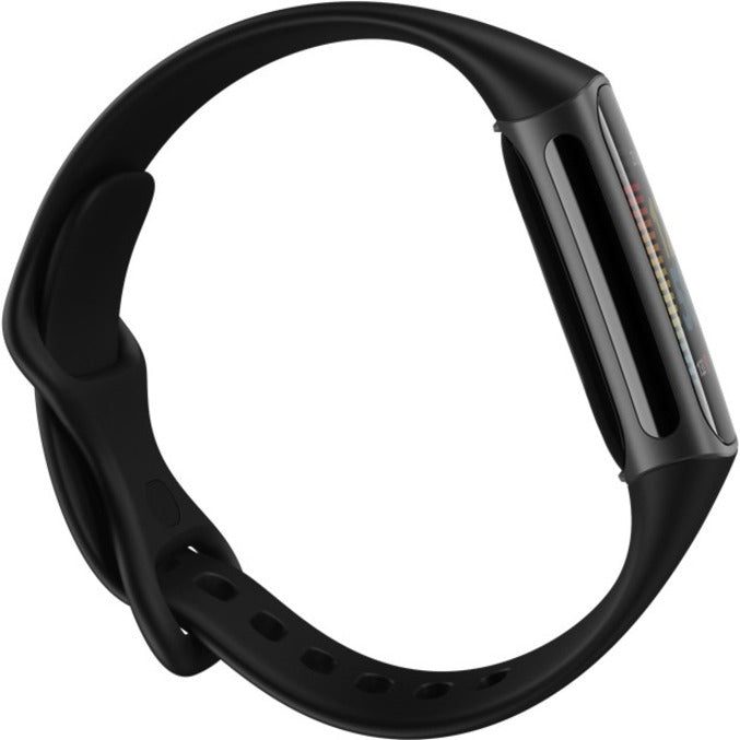 Fitbit FB421BKBK Charge 5 Smart Band, Black/Graphite Stainless Steel, Water Resistant, Sports & Health