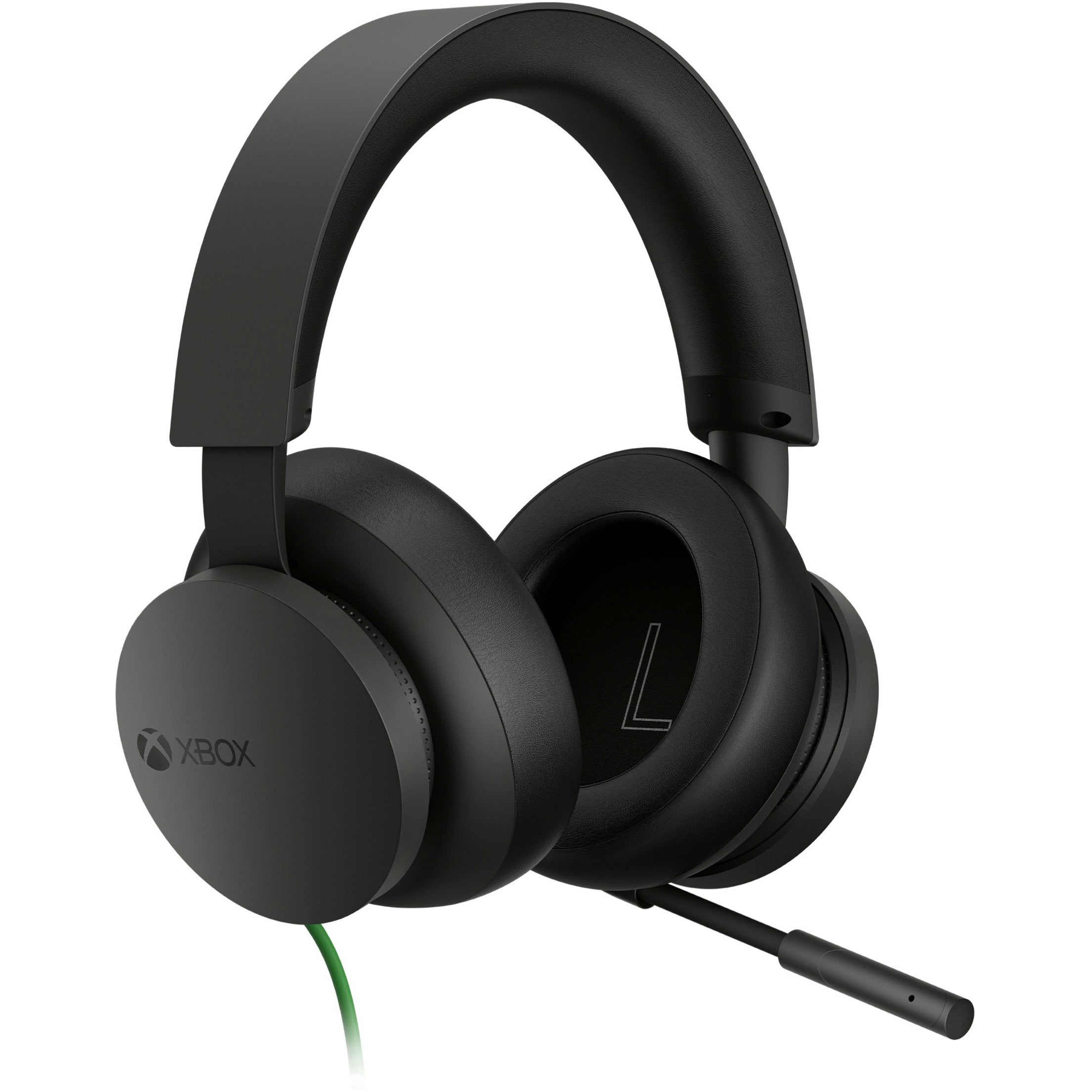 Microsoft 8LI-00001 Xbox Stereo Headset Verstellbares Mikrofon Leichtgewichtig Windows Sonic Dolby Atmos DTS Kopfhörer: X