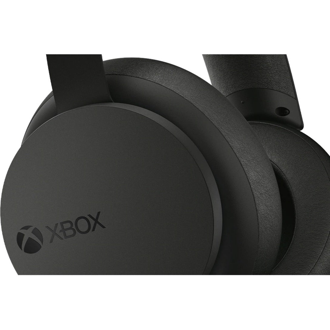 Microsoft 8LI-00001 Xbox Stereo Headset, Adjustable Microphone, Lightweight, Windows Sonic, Dolby Atmos, DTS Headphone: X