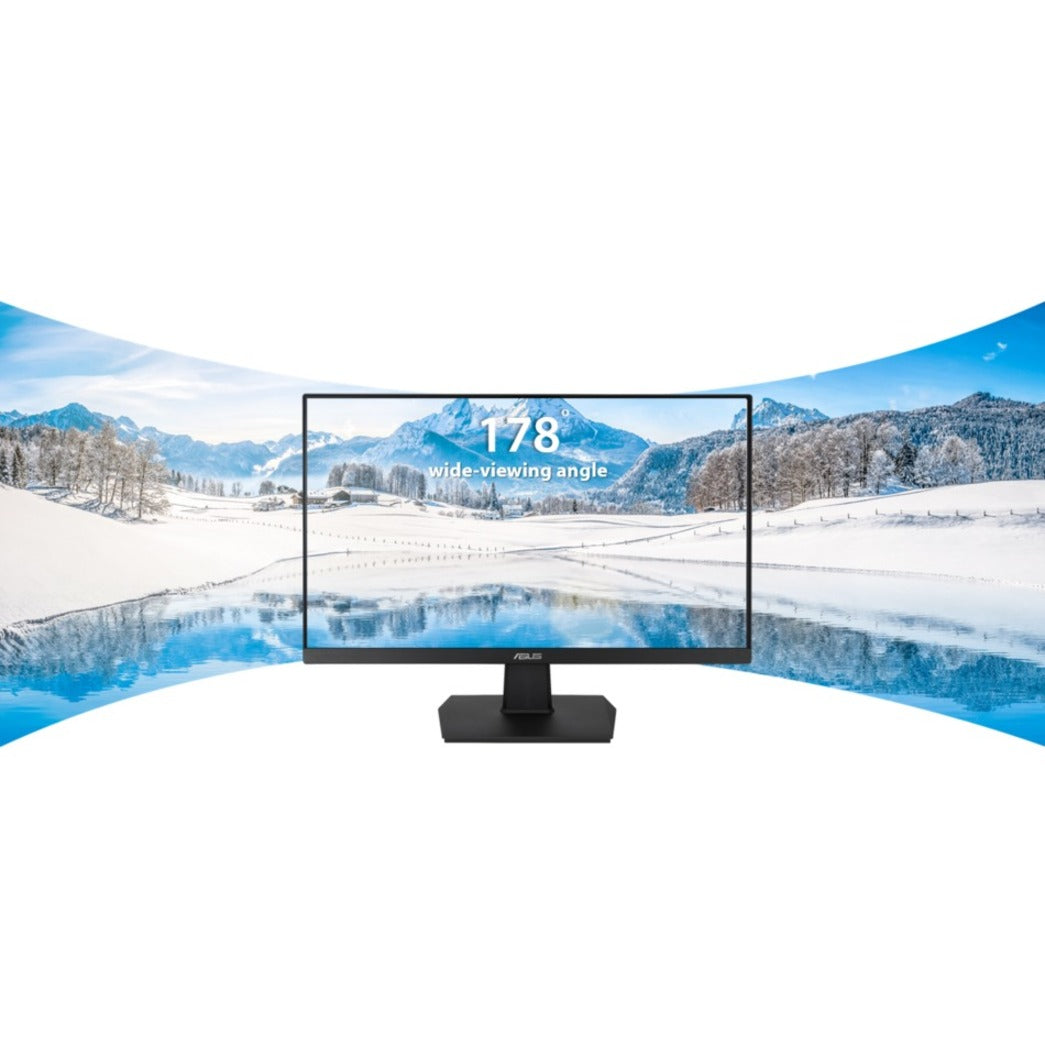 Asus VA247HE Widescreen LCD Monitor, Full HD, 23.8", Adaptive Sync/FreeSync, 3 Year Warranty