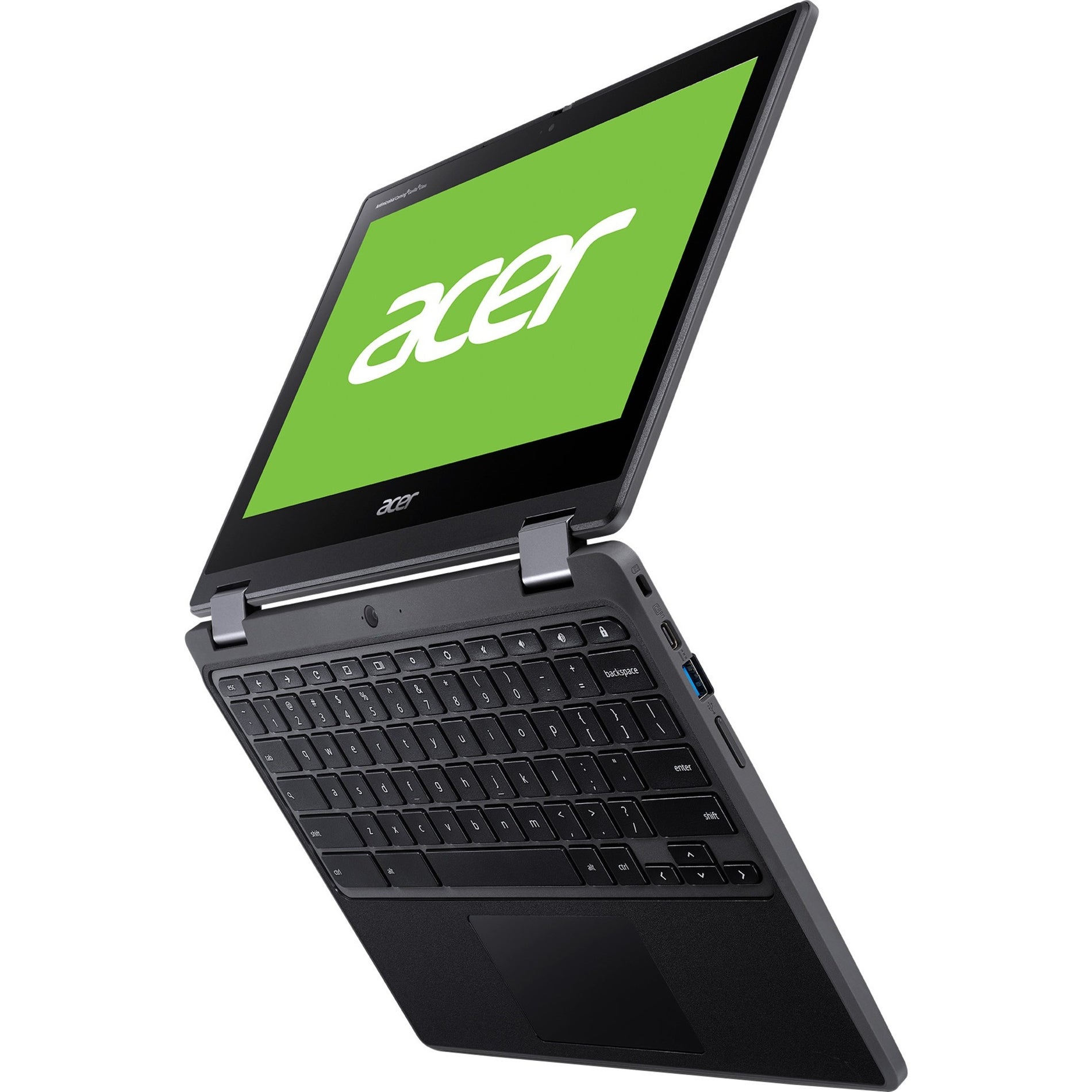 Acer NX.A8ZAA.005 Chromebook Spin 511 R753T-C8H2 2 in 1 Chromebook, 11.6" HD Touchscreen, Intel Celeron N4500, 4GB RAM, 32GB Flash Memory, ChromeOS