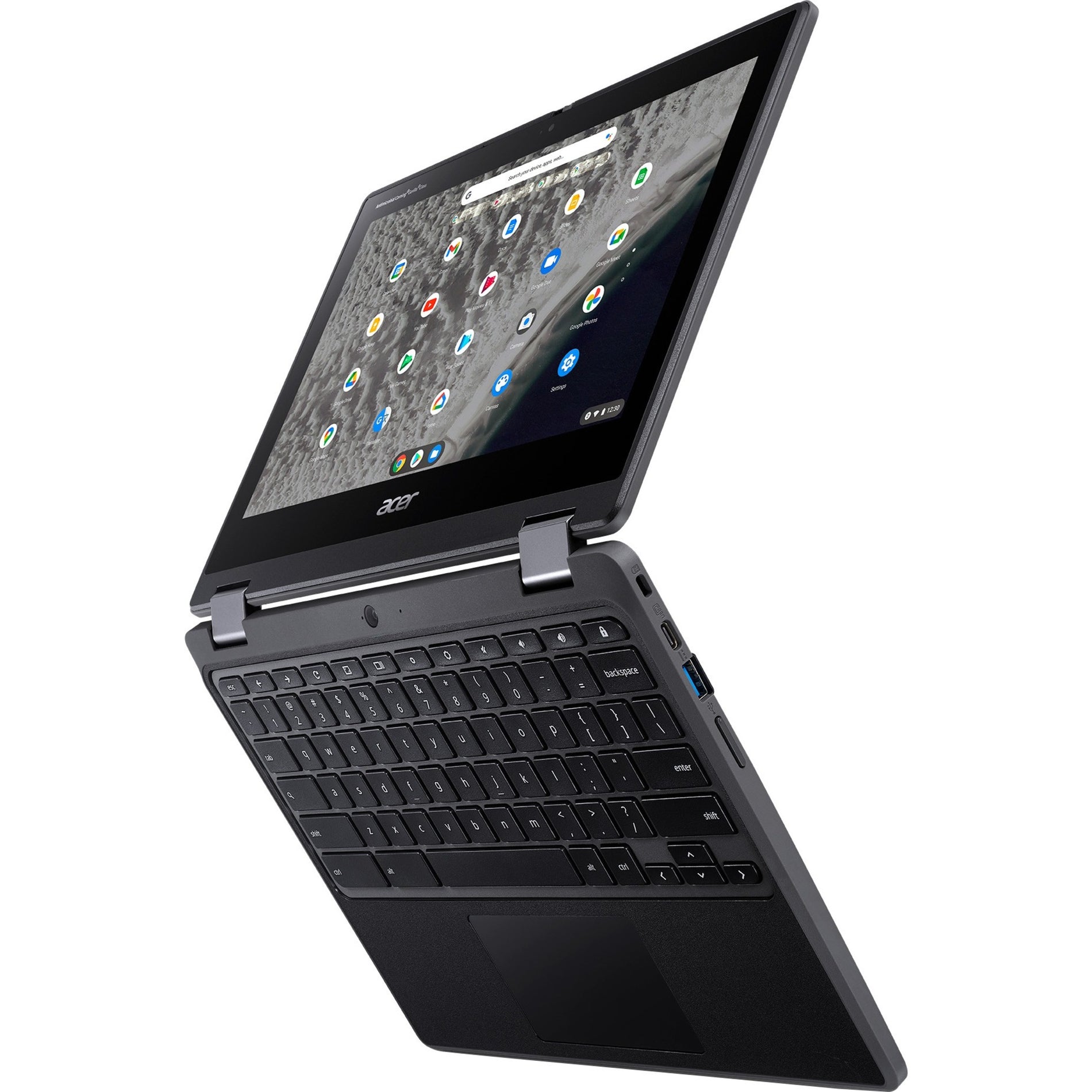 Acer NX.A8ZAA.005 Chromebook Spin 511 R753T-C8H2 2 in 1 Chromebook, 11.6" HD Touchscreen, Intel Celeron N4500, 4GB RAM, 32GB Flash Memory, ChromeOS