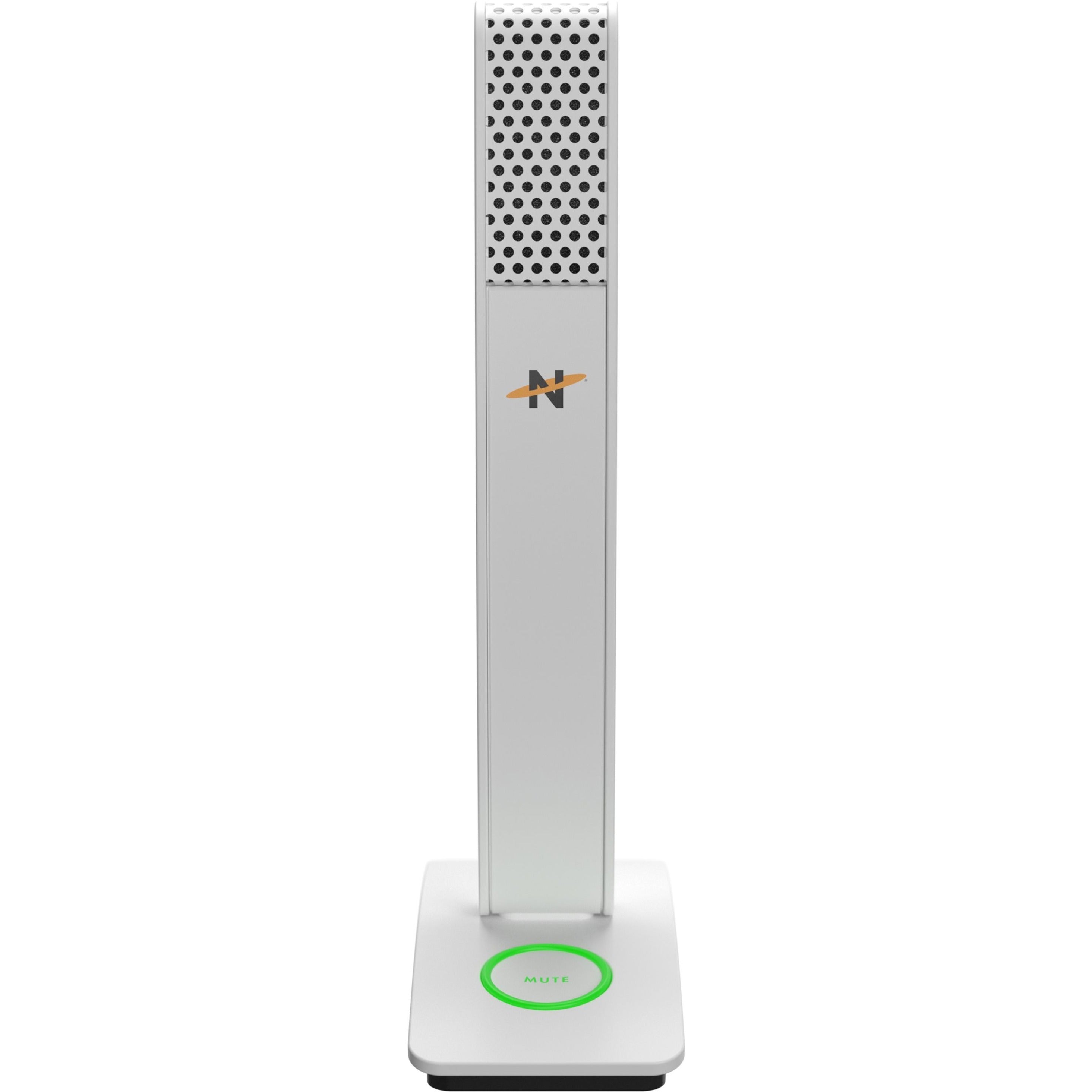 Neat Microphones MIC-1015-01 Neat Skyline SKYWHT Wired Condenser Microphone - White, 2 Year Warranty, Cardioid Directional, Desktop, USB Interface, Mute Control