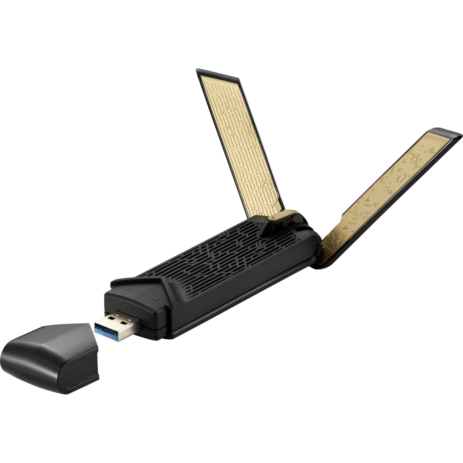 Asus USB-AX56 Dual Band AX1800 USB WiFi Adapter, Upgrade Your Laptop or PC to WiFi 6
