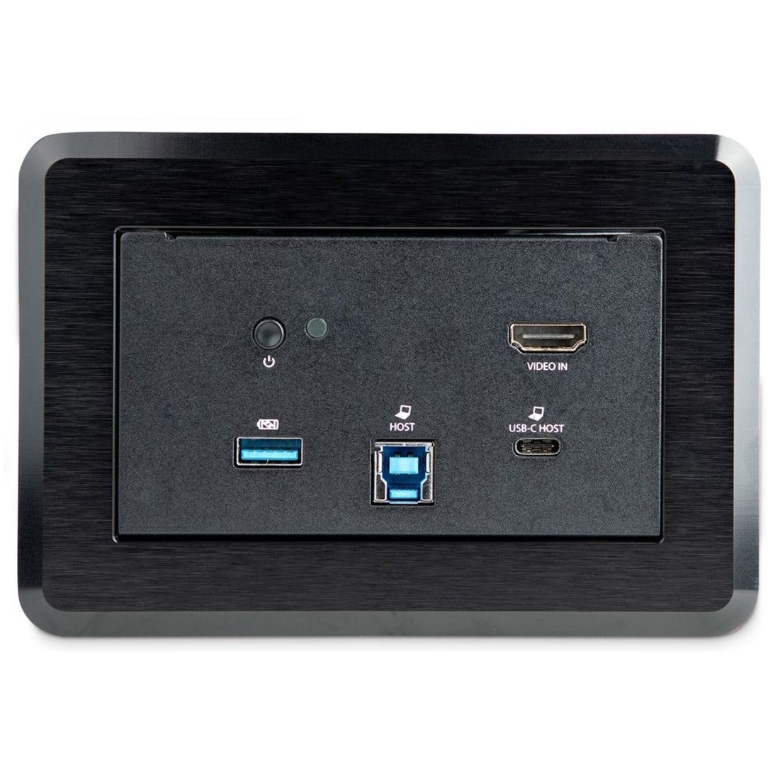 StarTech.com KITBZDOCK Data Outlet, USB HDMI Network, 6 USB Ports, TAA Compliant