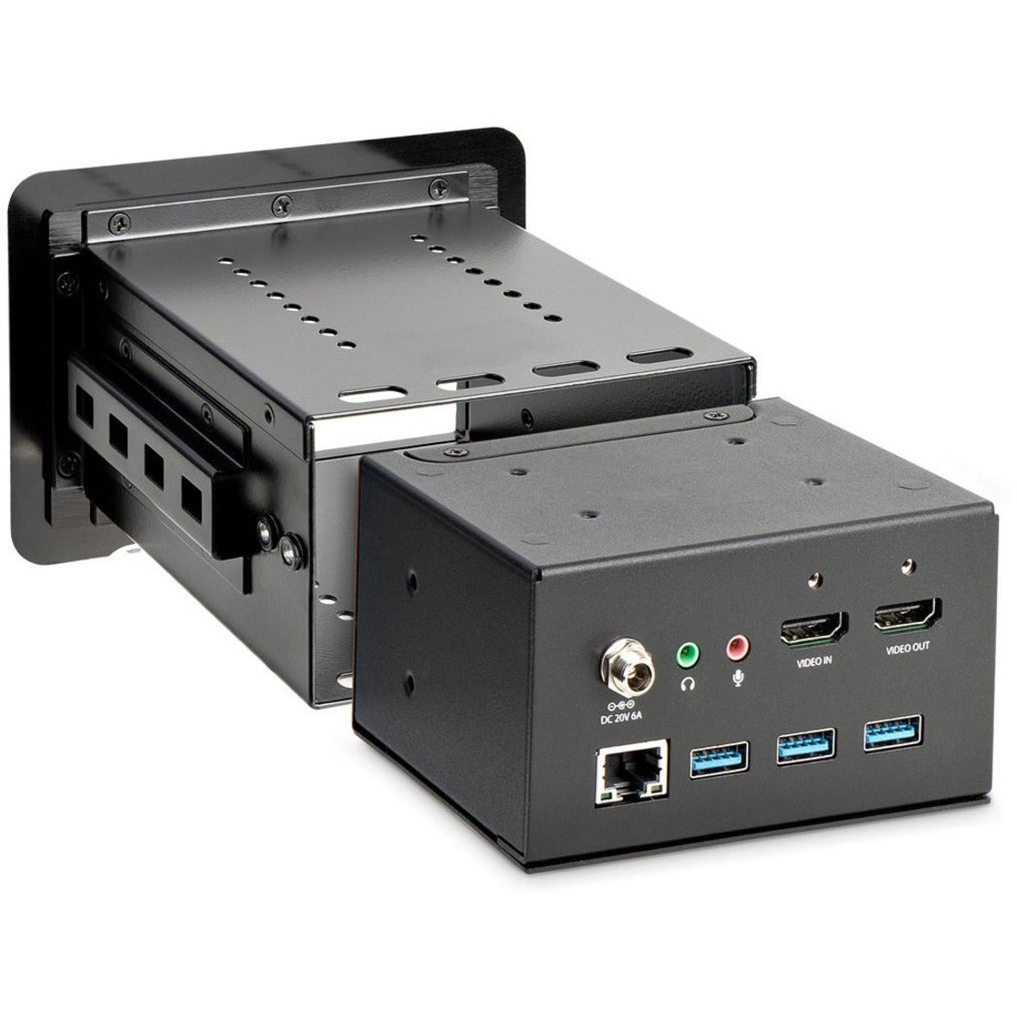StarTech.com KITBZDOCK Data Outlet, USB HDMI Network, 6 USB Ports, TAA Compliant