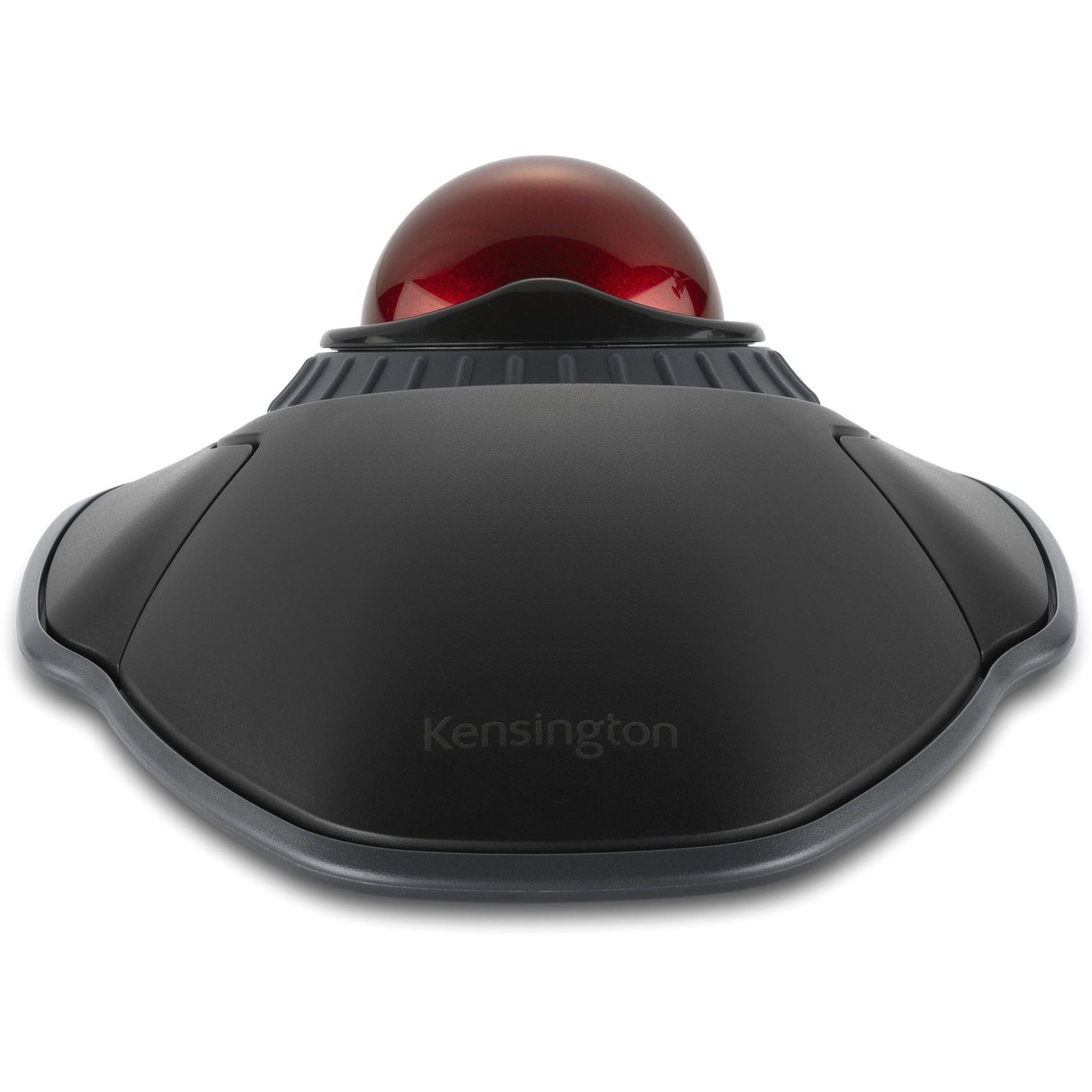 Kensington K70990WW Orbit Wireless Trackball with Scroll Ring - Black, Ergonomic Fit, 1600 dpi, Bluetooth/Radio Frequency