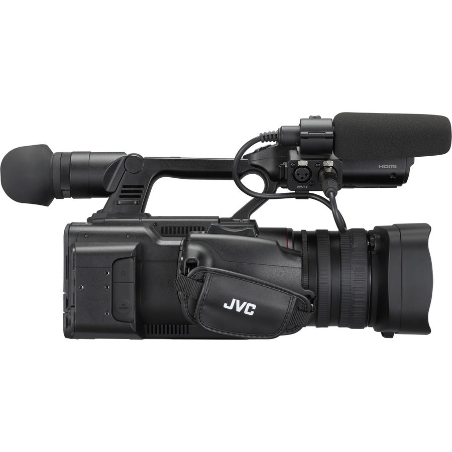 JVC GY-HC500 Professional Digital Camcorder - 4" LCD Screen - 1" CMOS - High Dynamic Range (HDR) - 4K (GY-HC500U)