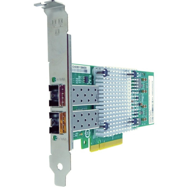 Axiom E10G17-F2-AX 10Gbs Dual Port SFP+ PCIe 3.0 x8 NIC Card for Synology, 10Gigabit Ethernet Card