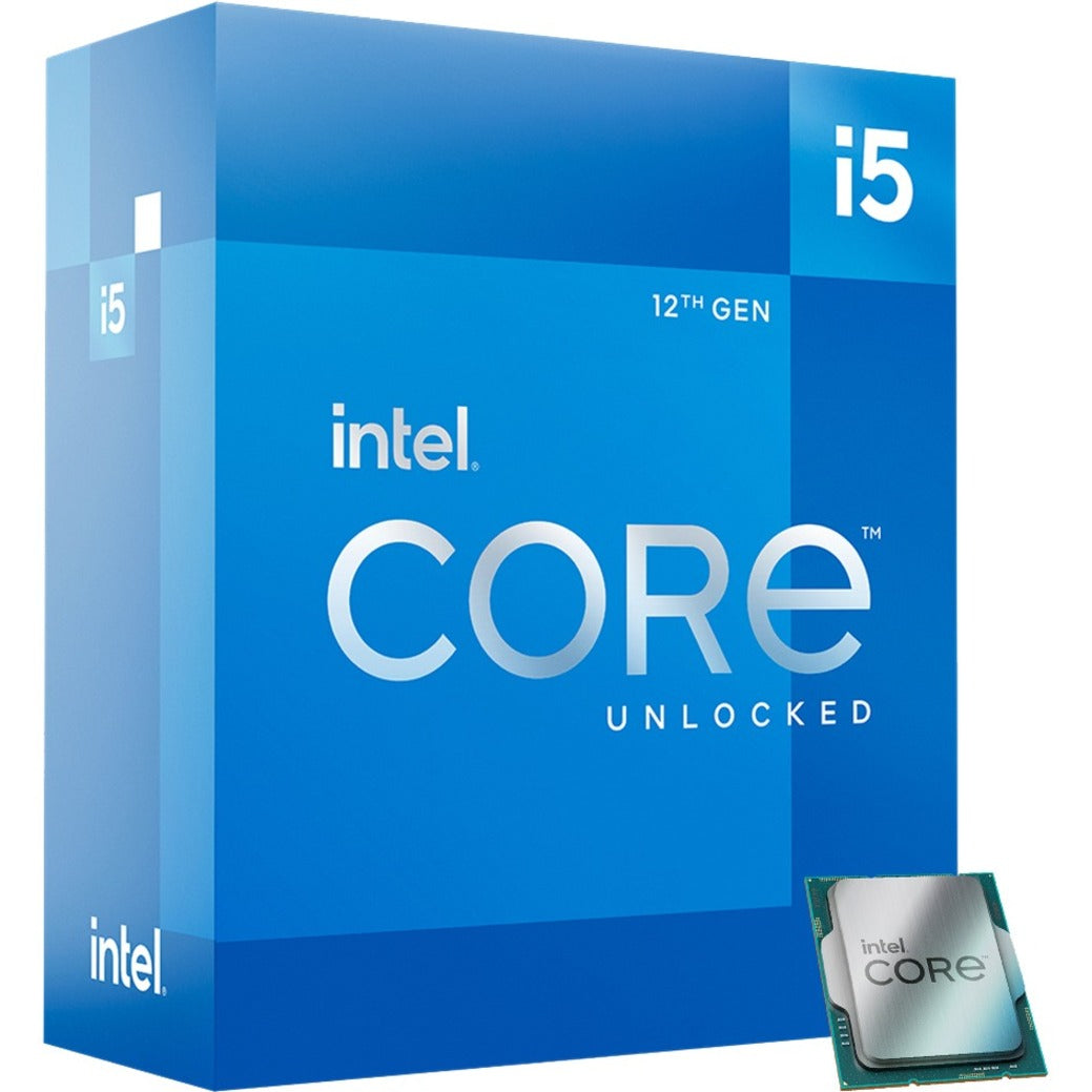 Intel BX8071512600K Core i5-12600K Deca-core Desktop Processor, 3.70GHz, 16 Threads