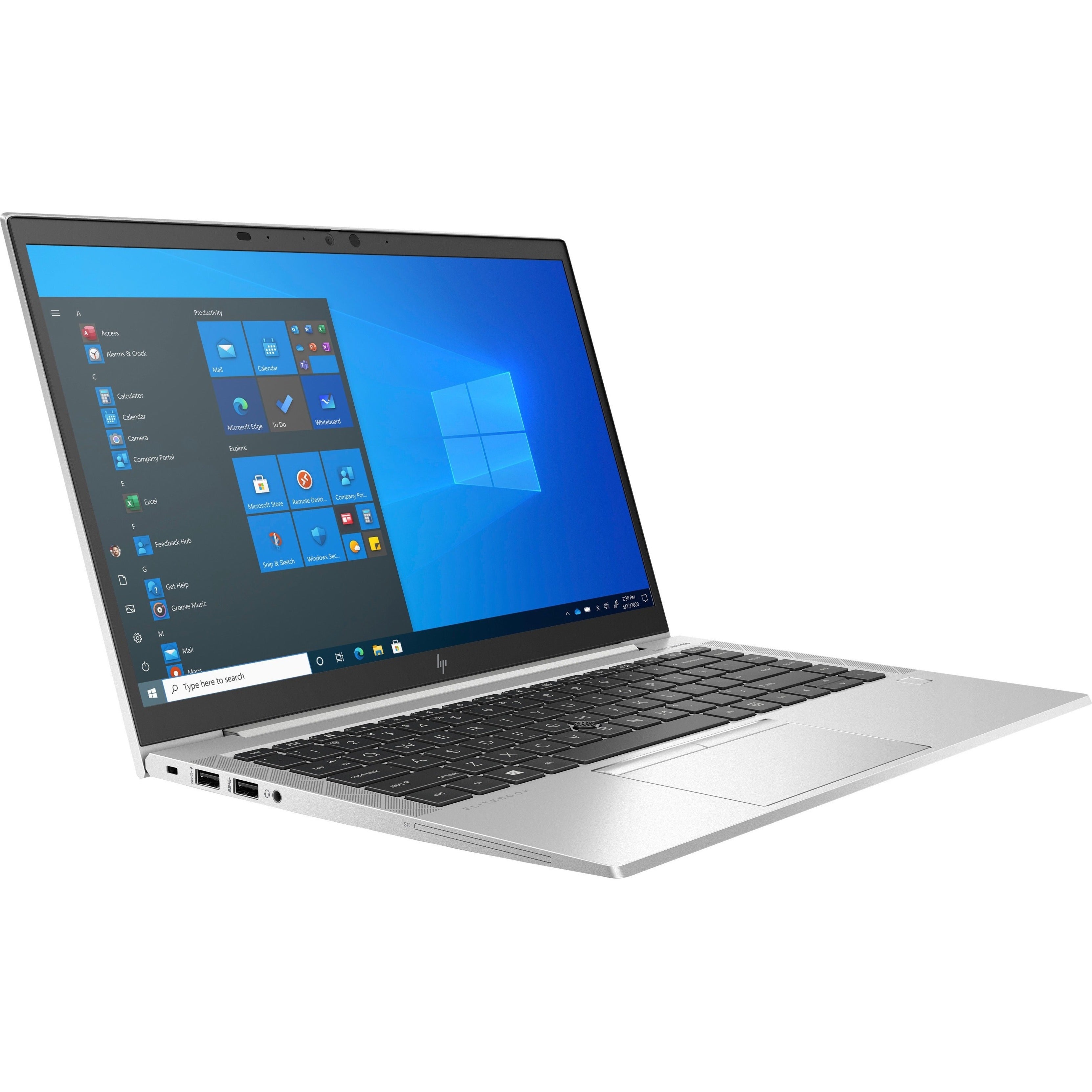 HP EliteBook 845 G8 Notebook PC, Ryzen 5 PRO 5650U, 14.0 FHD, 16GB RAM, 256GB SSD, Windows 10 Pro