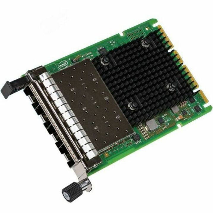 Intel X710DA4OCPV3G1L Ethernet Network Adapter X710-DA4 for OCP 3.0, 10Gigabit Ethernet Card, 4 Ports, SFP+, 10GBase-SR, 10GBase-LR