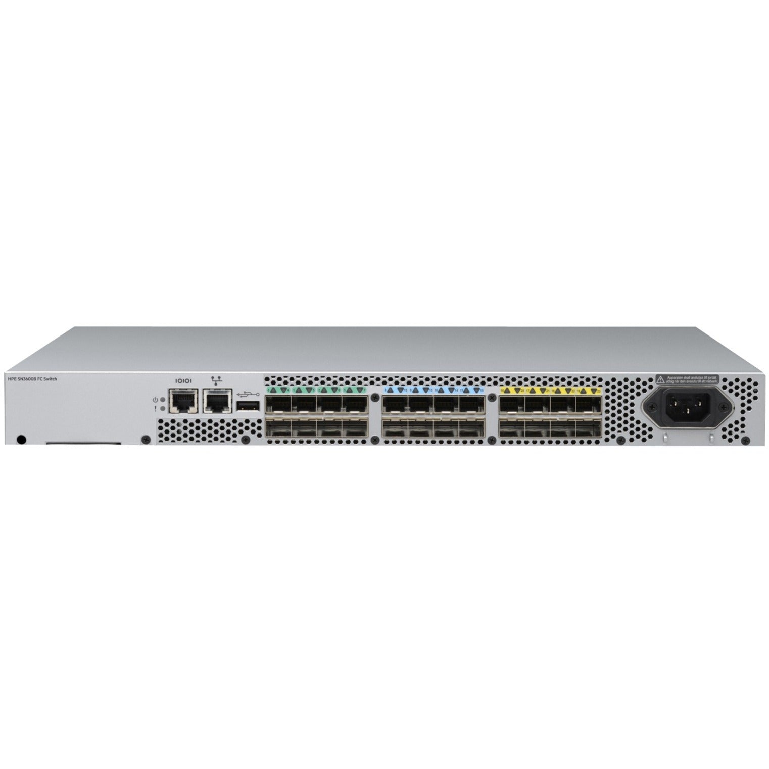 HPE R4G55B SN3600B 16Gb 24/8 8p SW SFP+ FC Switch, High-Speed Fibre Channel Connectivity