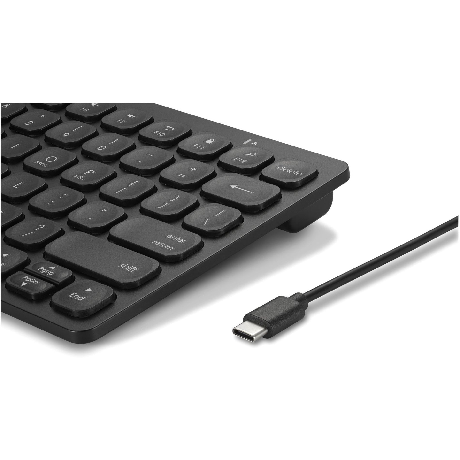 Kensington K75506US Compact Keyboard, 2 Year Warranty, USB Type C
