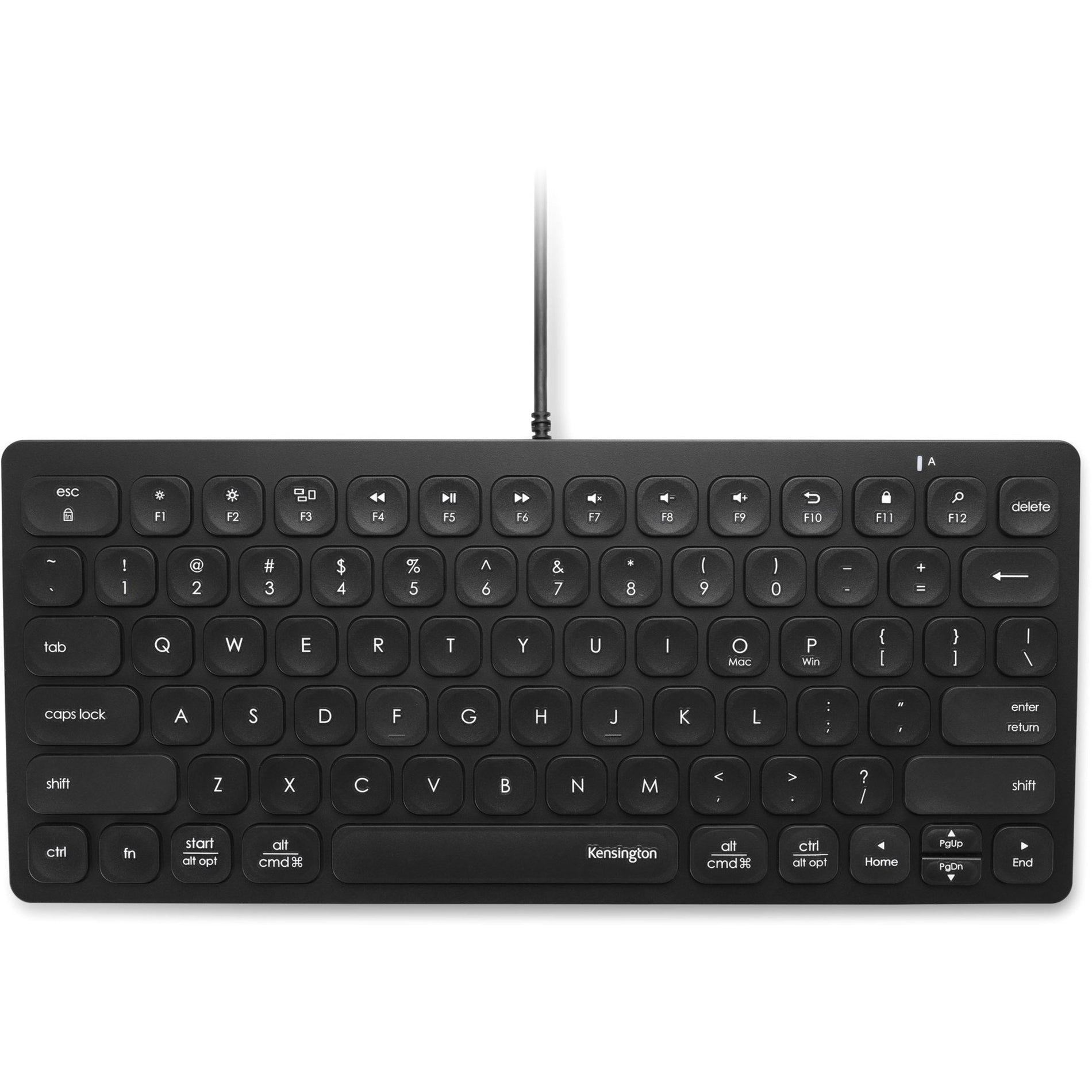 Kensington K75506US Compact Keyboard, 2 Year Warranty, USB Type C