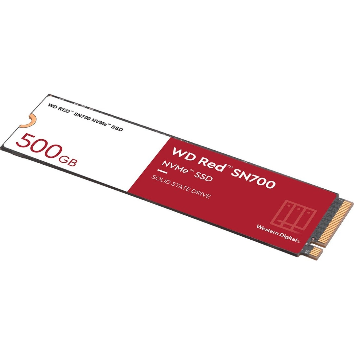 Western Digital WDS500G1R0C Red SN700 NVMe SSD, 500GB Storage Capacity, 5 Year Warranty