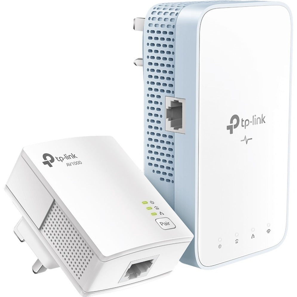 TP-Link TL-WPA7517 KIT AV1000 Gigabit Powerline ac Wi-Fi Kit, Fast and Reliable Home Network Extension