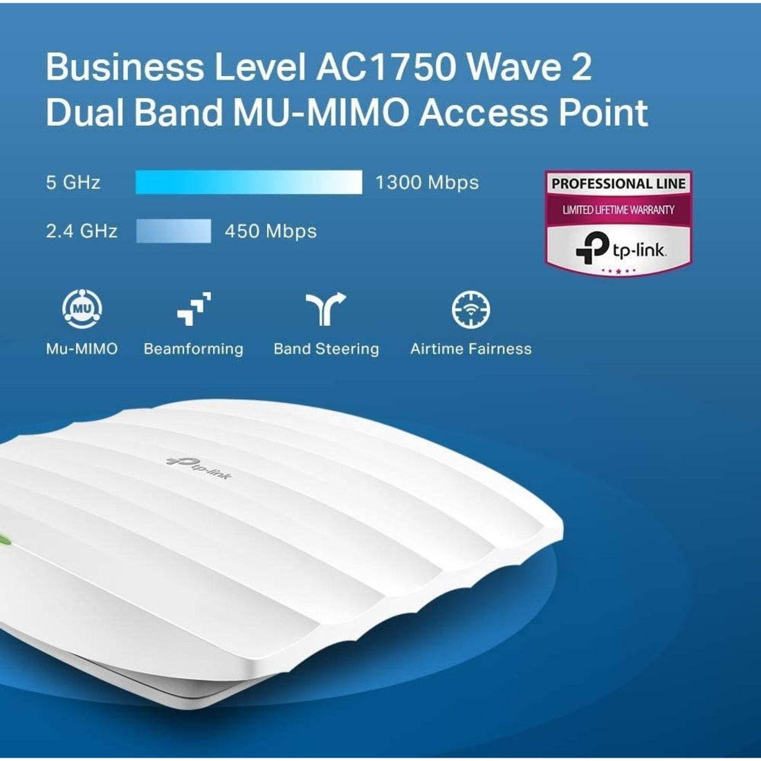 TP-Link EAP245(5-PACK) Omada AC1750 Wireless Access Point, 5PC 5 Pack