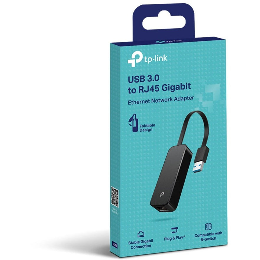 TP-Link UE306 USB 3.0 to Gigabit Ethernet Network Adapter, Nintendo Switch, Windows 10/8.1/8/7, Linux OS