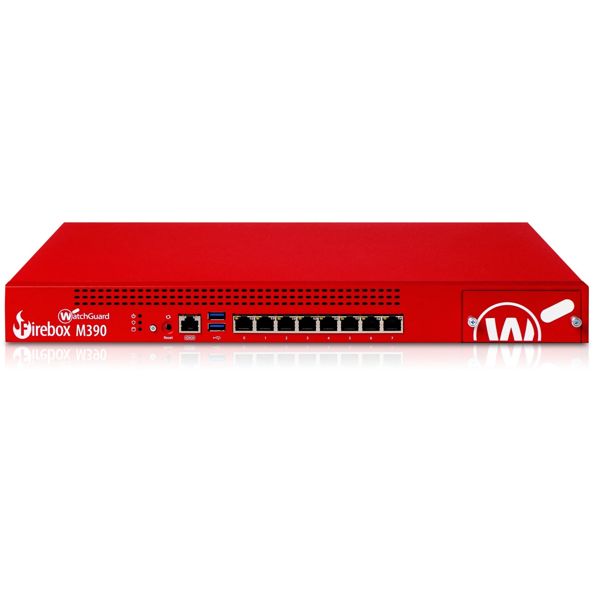 WatchGuard WGM39000703 Firebox M390 Network Security/Firewall Appliance, 8 Ports, 3-Year Basic Security Suite