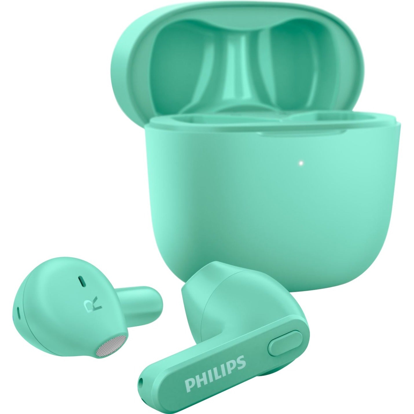 Philips TAT2236GR/00 True Wireless Headphones, Lightweight, Comfortable, Secure, Green