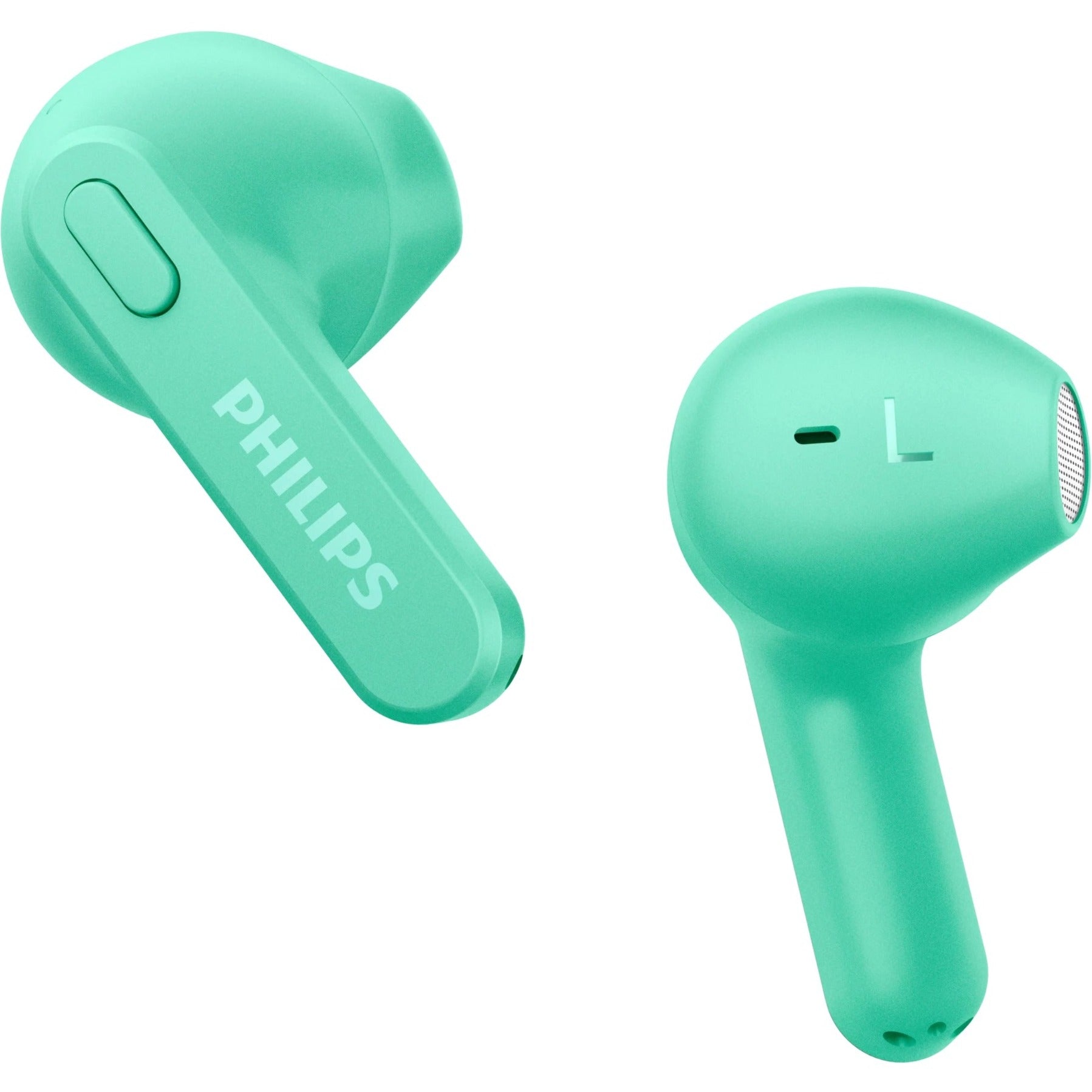 Philips TAT2236GR/00 True Wireless Headphones, Lightweight, Comfortable, Secure, Green