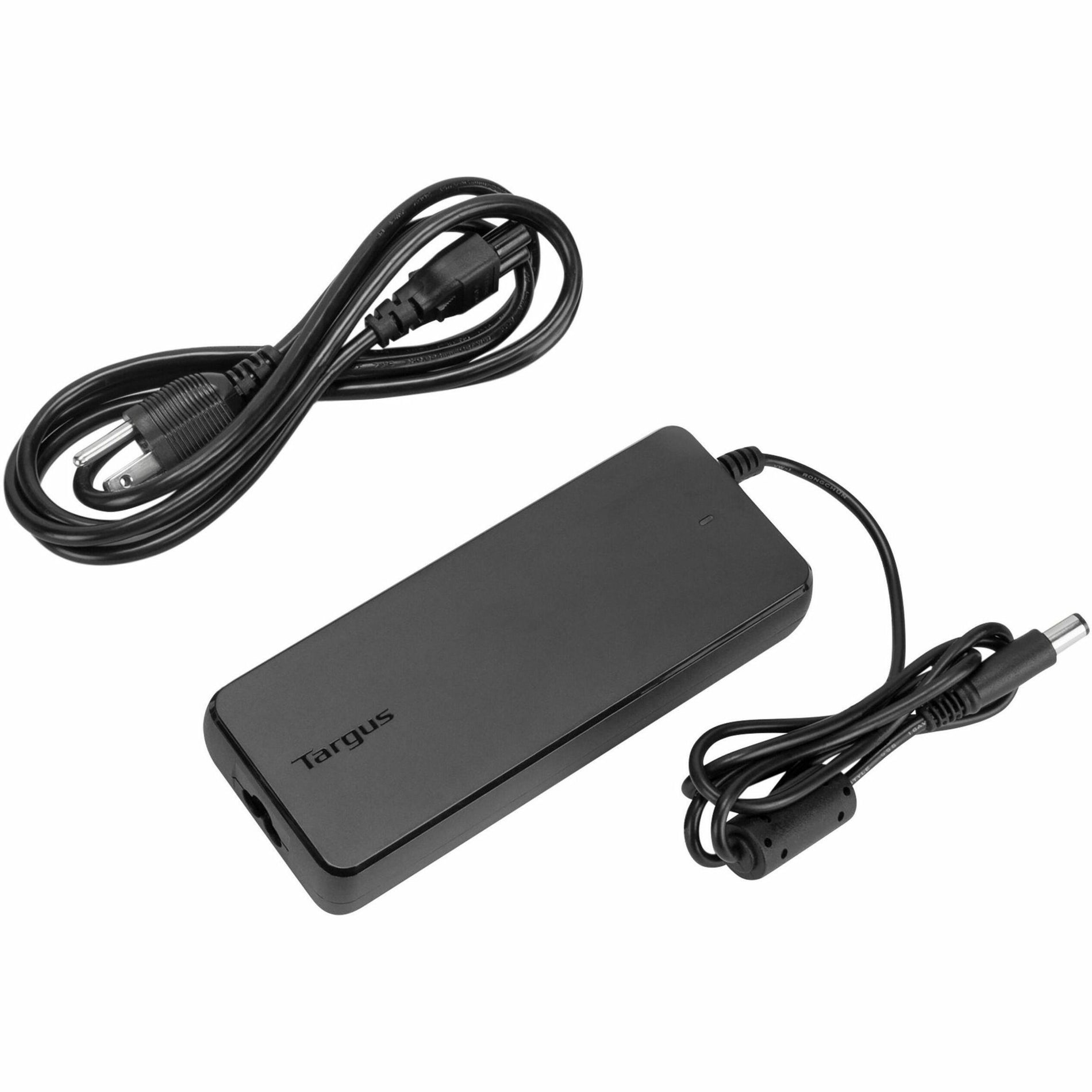 Targus BUS0415 AC/DC Adapter and AC Cable Cord Bundle for DOCK190, 150W Maximum Output Power, USB Type-C