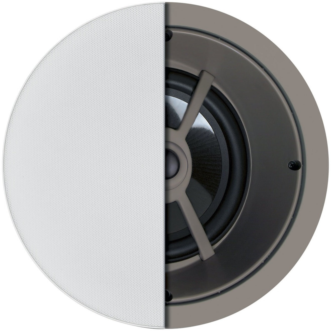 Proficient Audio PAS13841 Protege C841 Speaker, 8' 150W Graphite LCR Ceiling Mountable Speaker