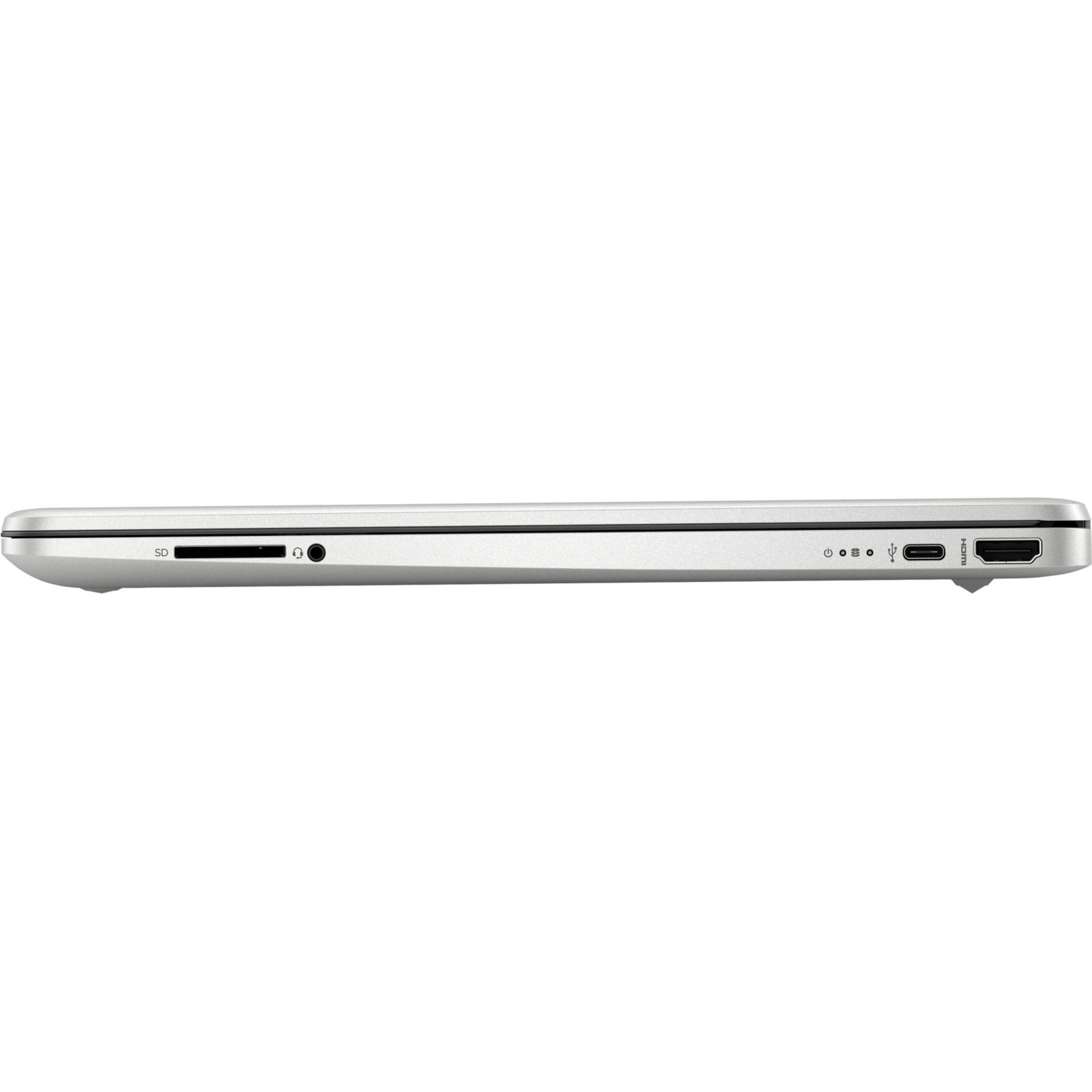 HP Laptop 15-ef2044nr 15.6" Touchscreen Notebook, AMD Ryzen 5 5500U, 8GB RAM, 256GB SSD, Natural Silver