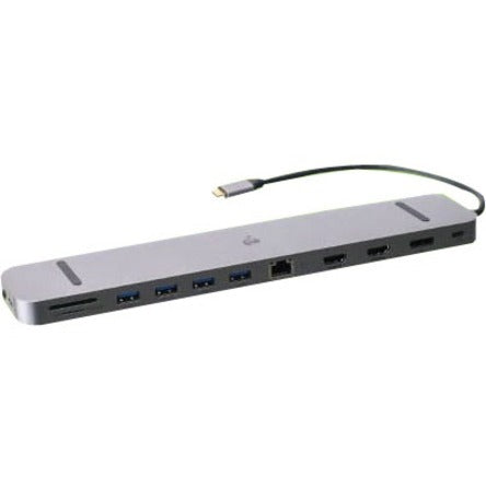 IOGEAR GUD3C4K3 Dock Pro USB-C Triple HD Dock w/ PD 3.0, 4K Display, Gigabit Ethernet, 100W Power Delivery