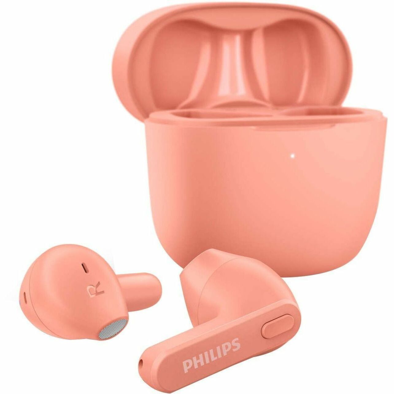 Philips TAT2236PK/00 True Wireless Headphone, Binaural Earbuds, IPX4 Water Resistant, Pink