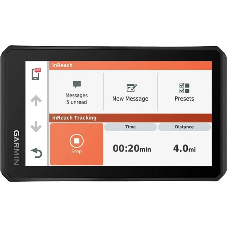 Garmin 010-02406-00 Tread 5.5-Inch Powersport GPS Navigator, Preloaded Maps, Touchscreen, 6 Hour Battery Life